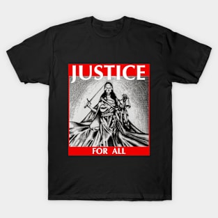 Themis Tee Support Justice T Shirt Trendy Lady Justice Gift T-Shirt